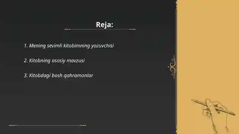 Mening sevimli kitobim 2