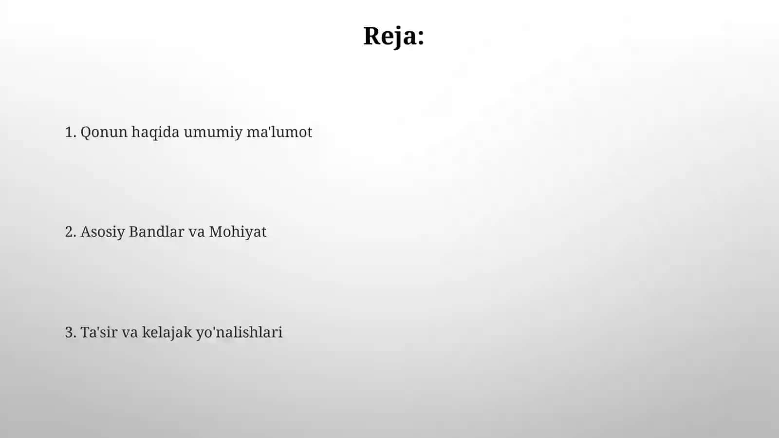 Oʻzbekiston Respublikasining Talim toʻgʻrisidagi qonun va uning mohiyati 2