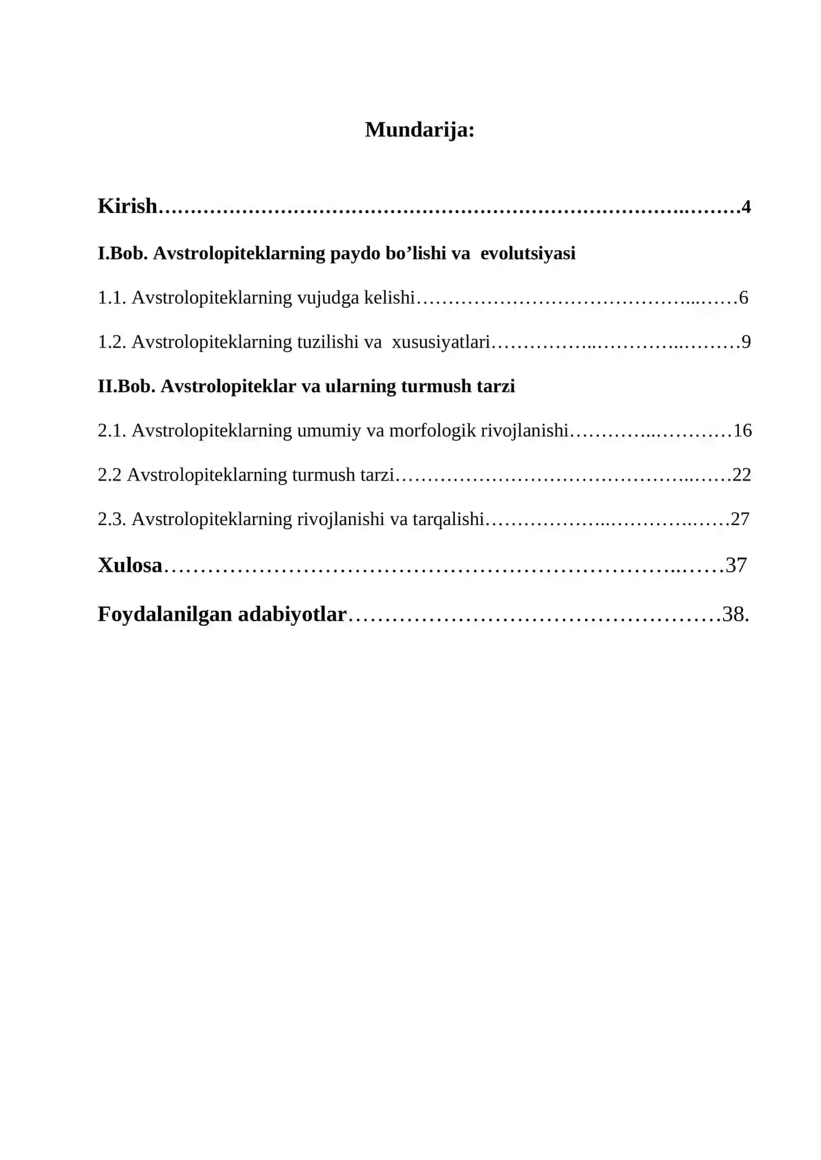 Avstrolopiteklar va ularning hayot tarzi 2