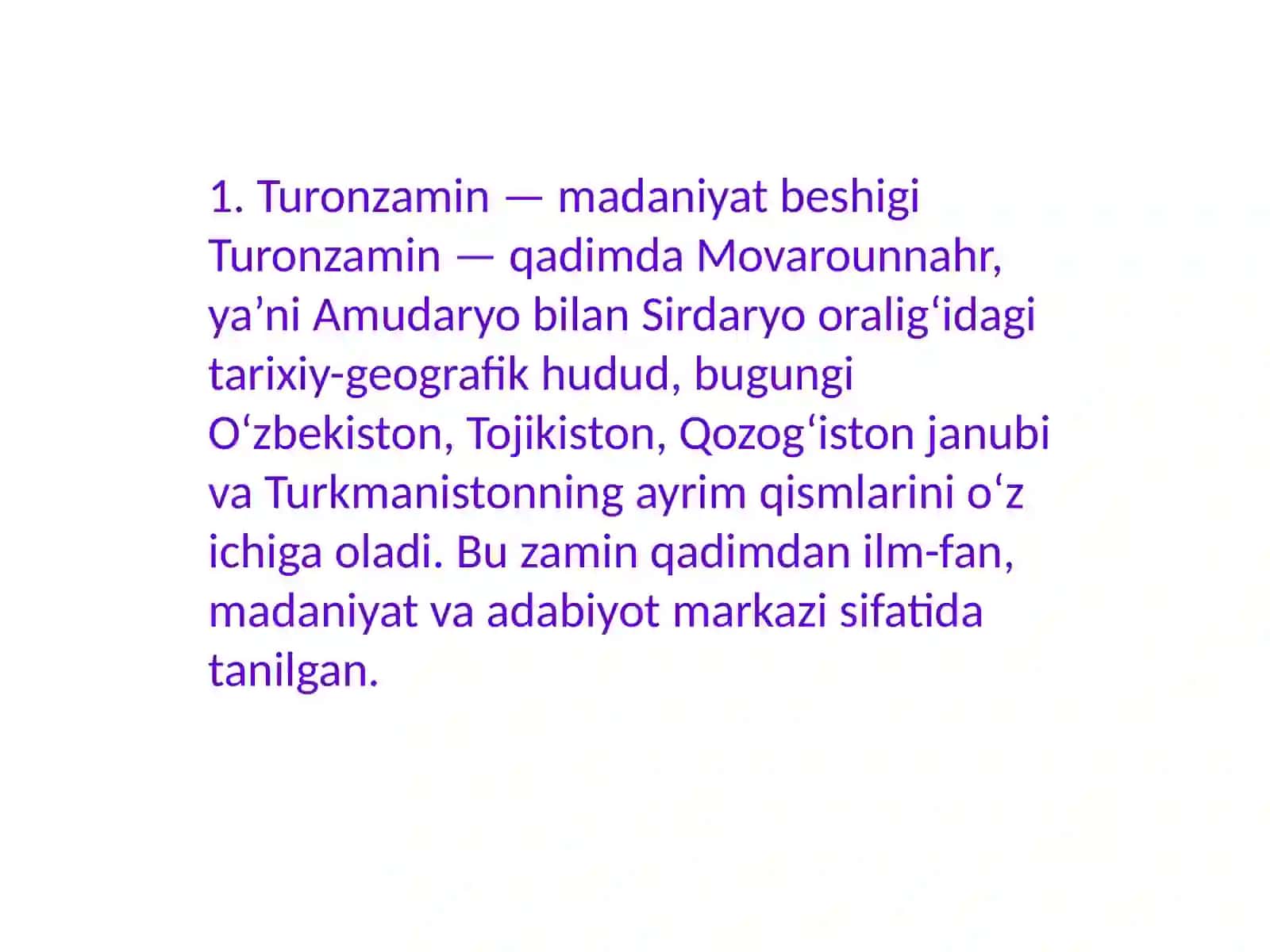 Turonzamin kitob va yozma yodgorliklar maxzanlari 2