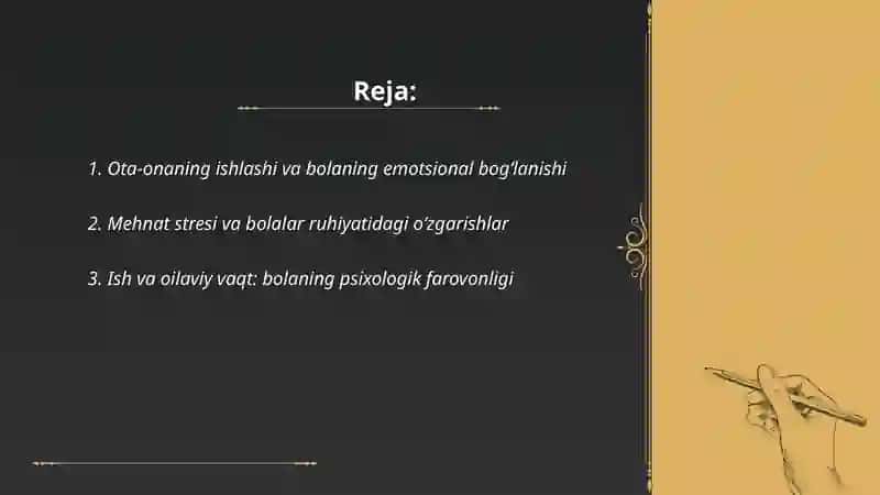 Mehnat faoliyatining bola ruhiyatiga ta’siri 2