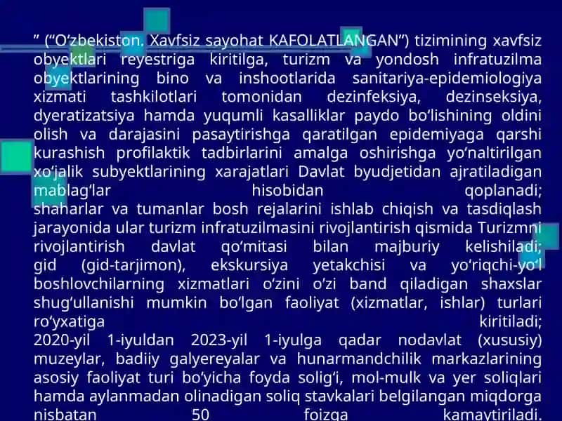 Turistik sayr jarayonida gigiena qoidalari 2