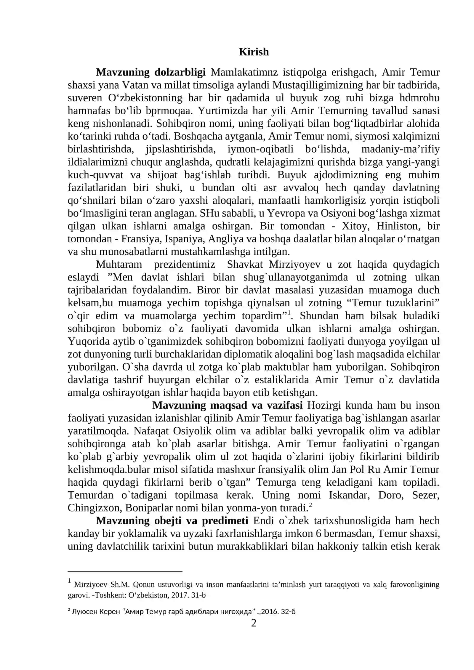 Amir Temur va Temuriylar mavzuiga bag‘ishlab yaratilgan yirik asarlar 2