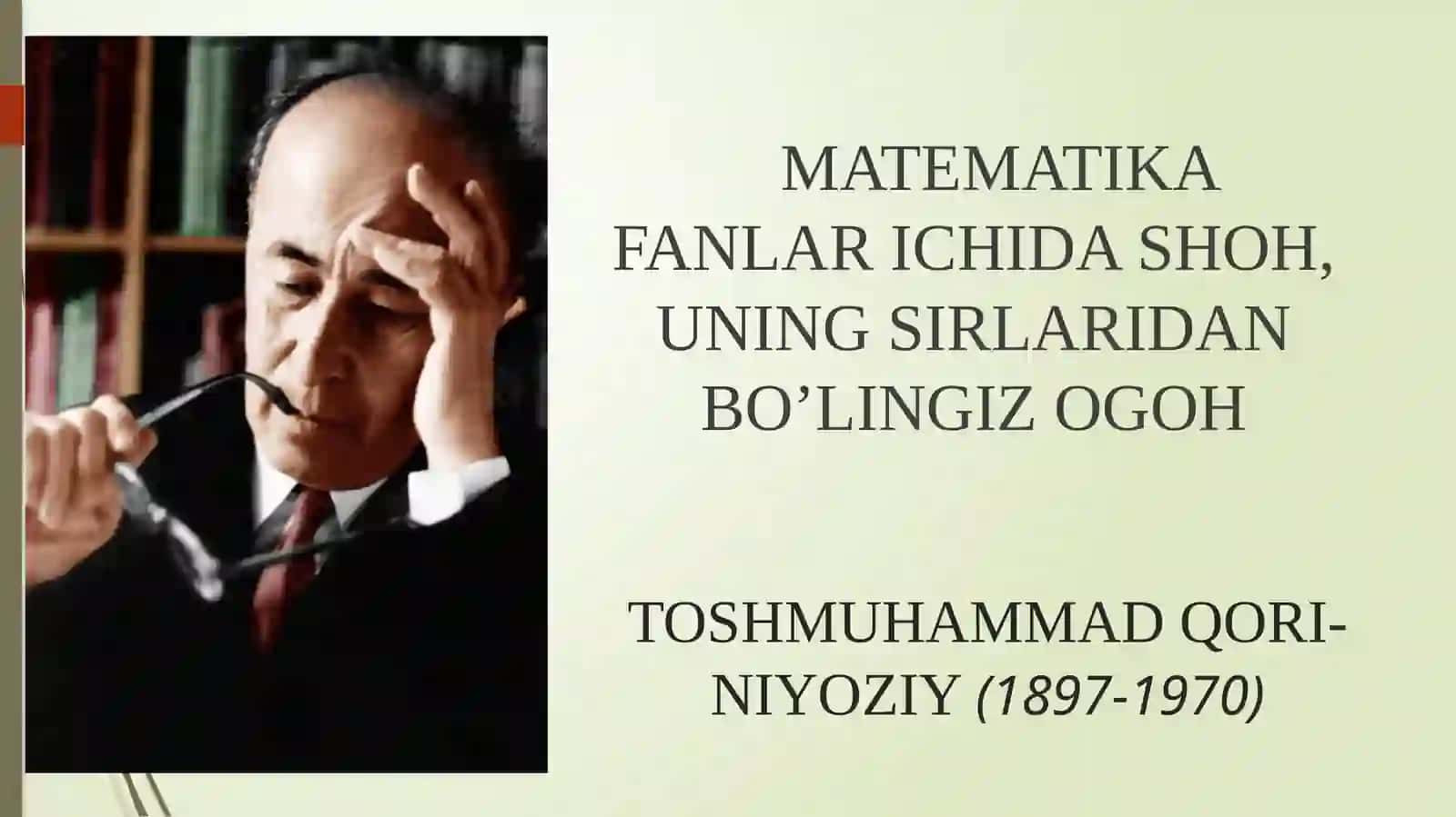 BOSHLANGICH SINFLARDA MATEMATIKA O’QITISH METODIKASI FAN SIFATIDA 2
