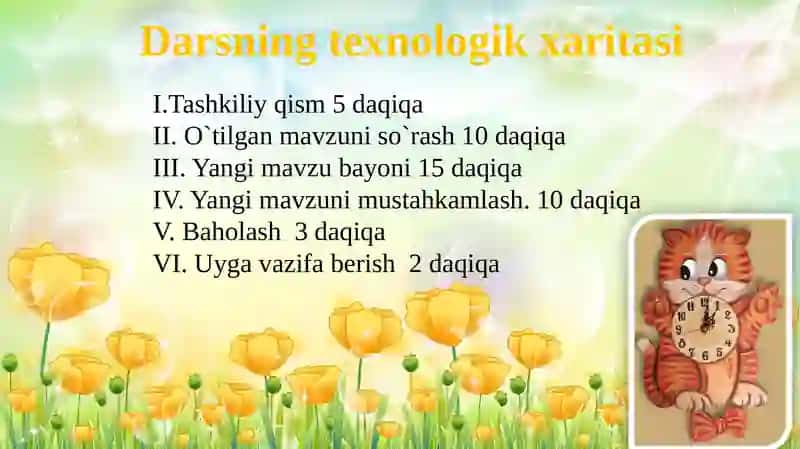 Darsning Maqsadi 2