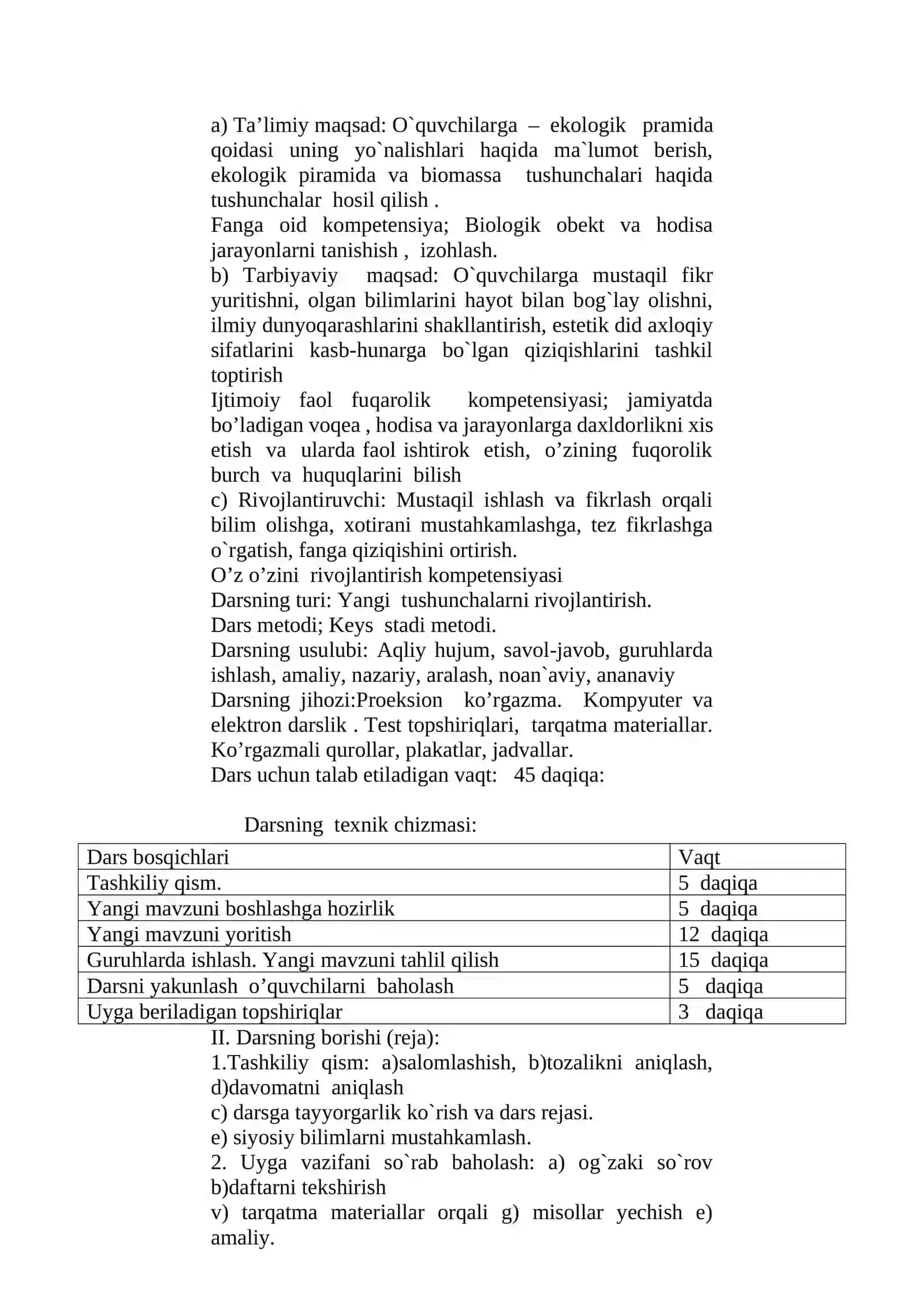 EKOLOGIK PIRAMIDA QOIDASI. BIOMASSA VA ENERGIYA PIRAMIDASI 2