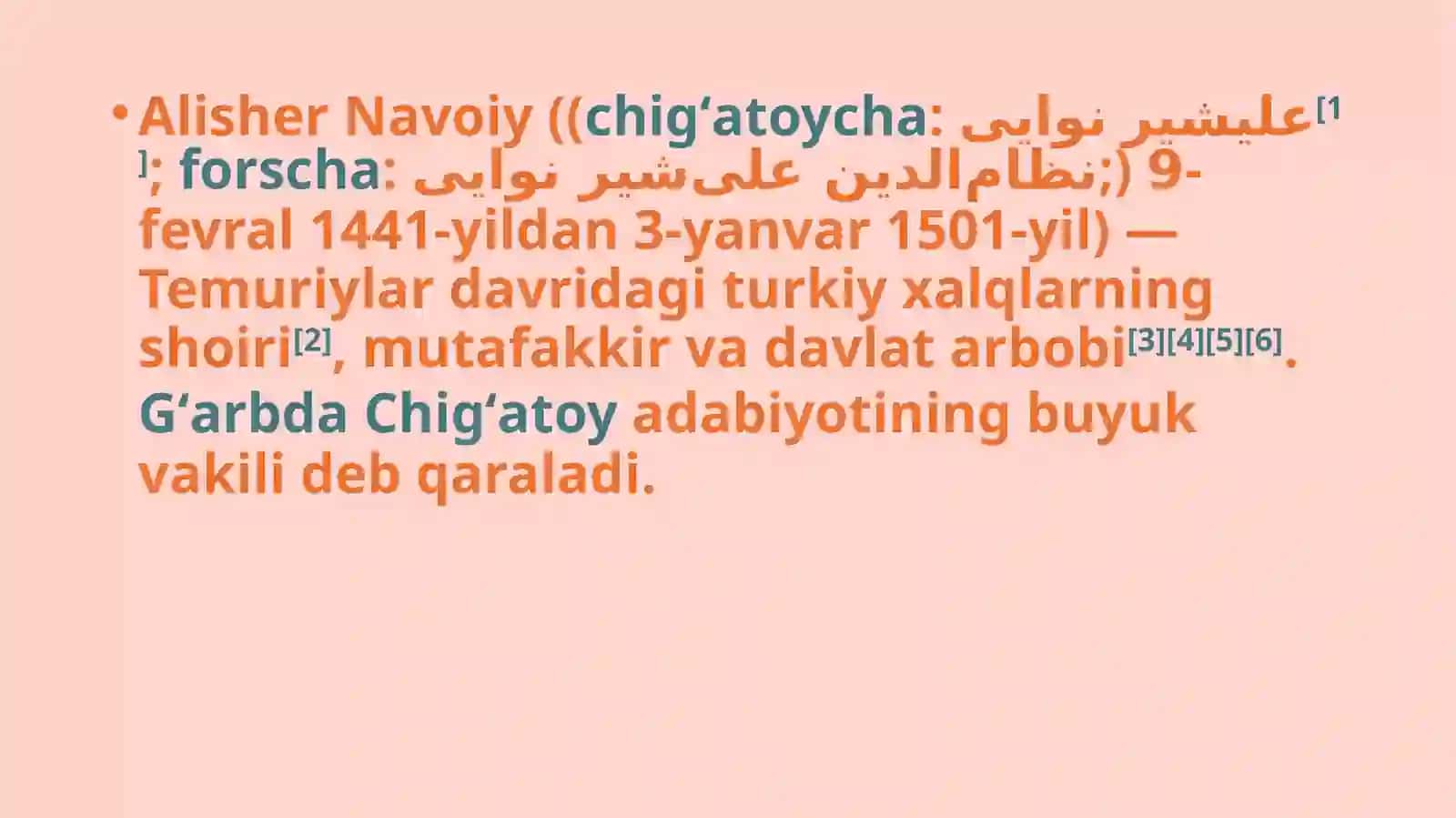 AlisherNavoiyhayotivafaoliyati 2
