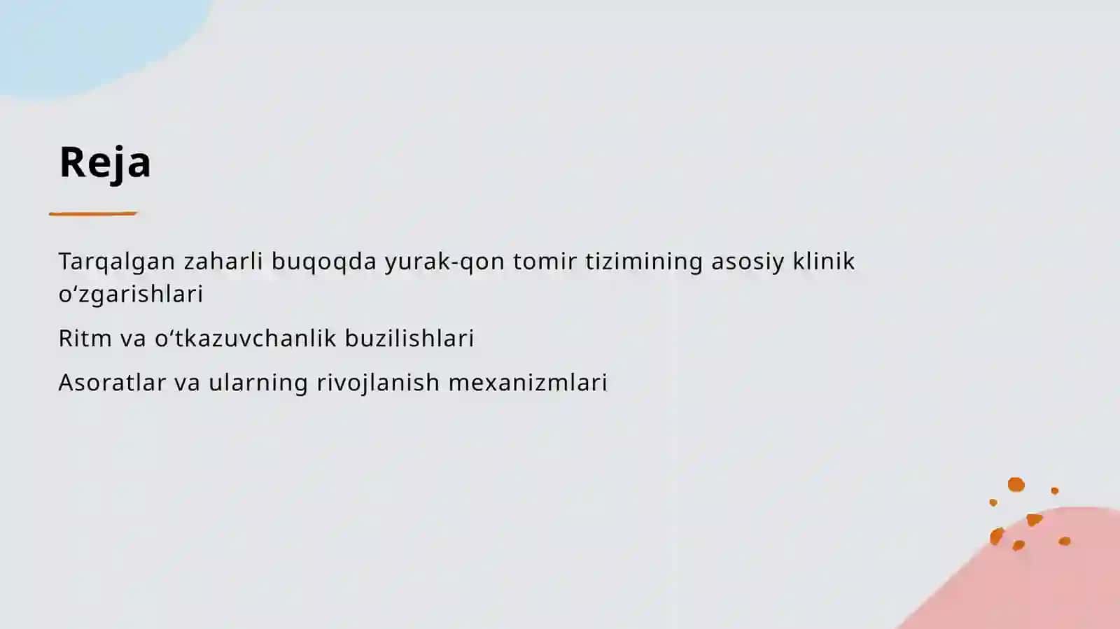 Tarqalgan zaharli buqoq kasalligida yurak qon tomir tizimidagi oʻzgarishlar 2