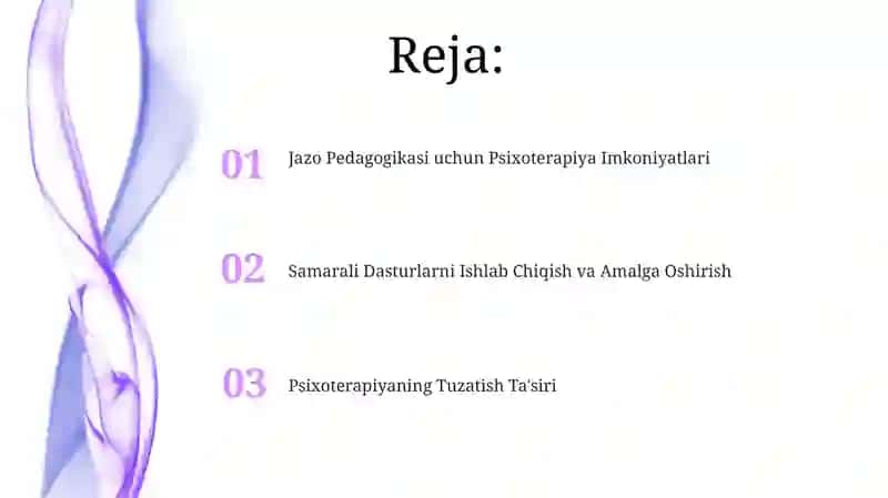 Jazo Pedagogikasi uchun Psixoterapiya Imkoniyatlari 2