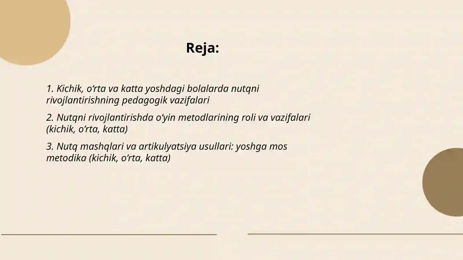 Nutq o'stirish metodlari va vazifalari 2