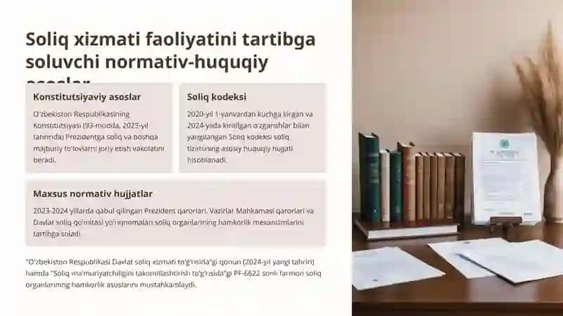 Davlat soliq xizmati organlarining boshqa organlar va tashkilotlar bilan o‘zaro hamkorligi 2