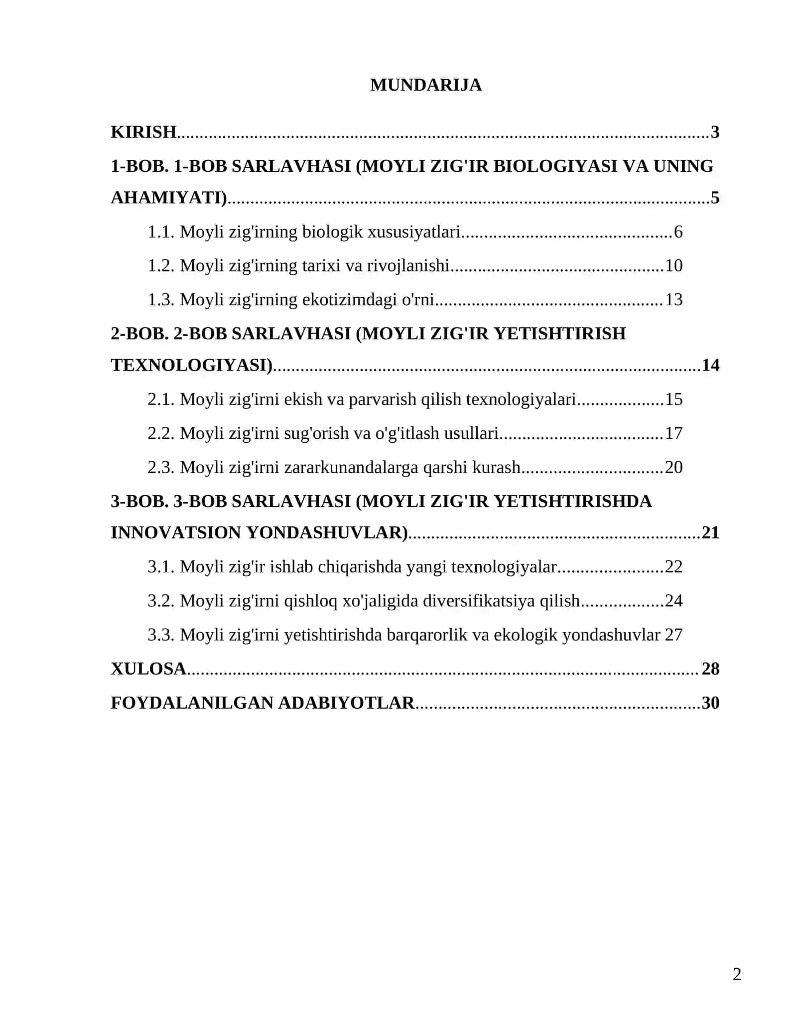 Moyli zig'ir biologiyasi va yetishtirish texnologiyasi 2