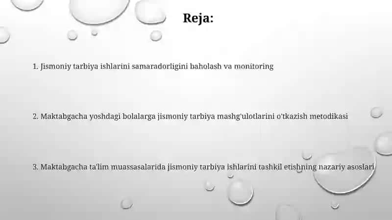 Jismoniy tarbiya ishlarini tashkil etish 2