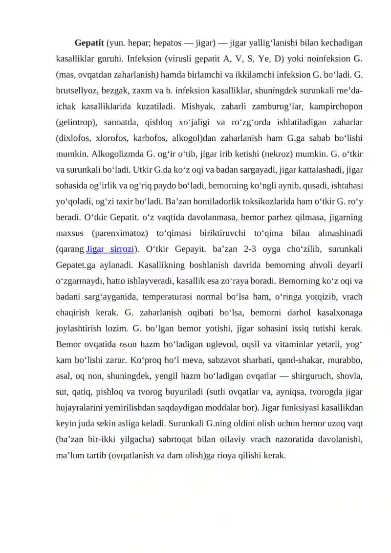 Gepatit Haqida Tushuncha 2