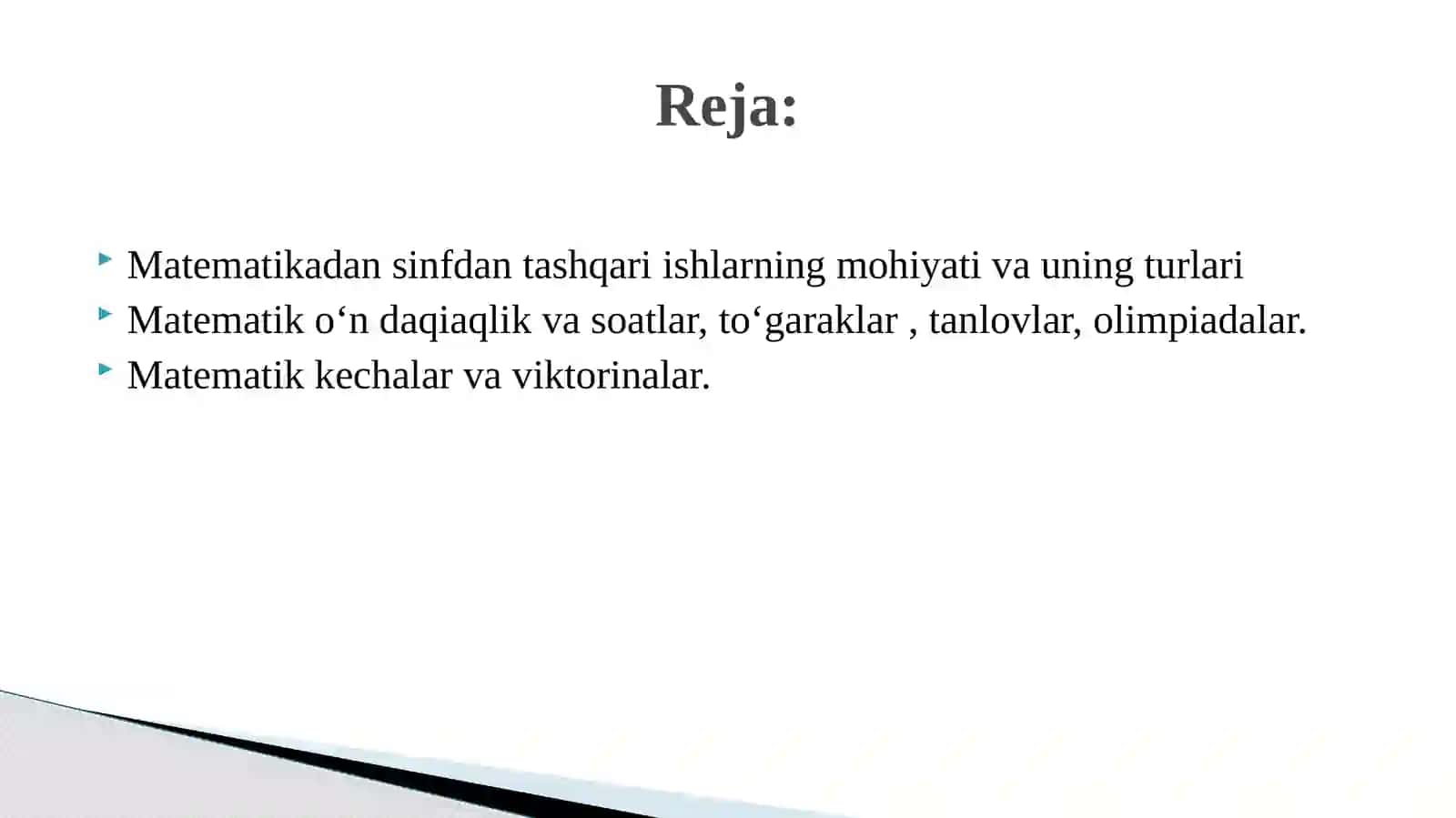 Ta’limning darsdan tashqari yordamchi shakllari 2