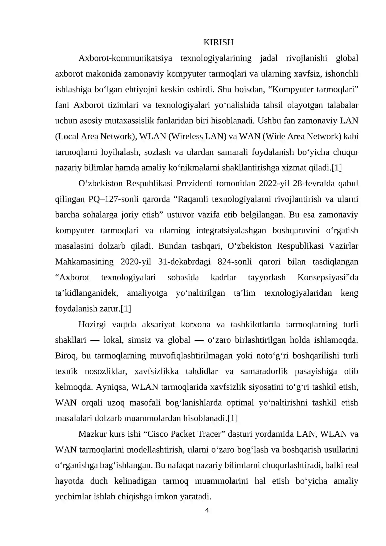 KOMPYUTER TARMOQLARINING TUZILISHI VA TASNIFI 2