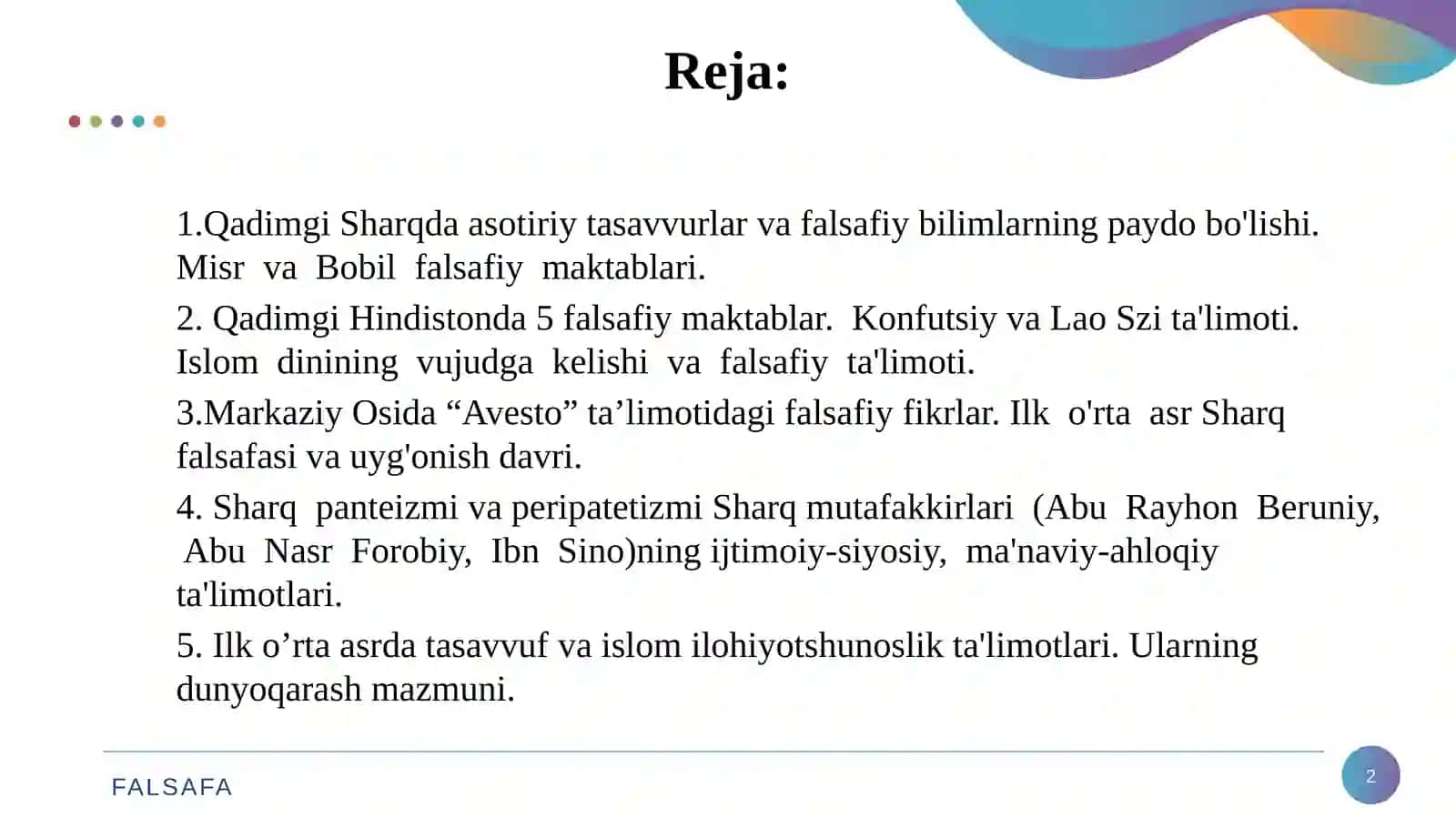 Sharq falsafasining mohiyati va ijtimoiy taraqqiyotdagi roli 2
