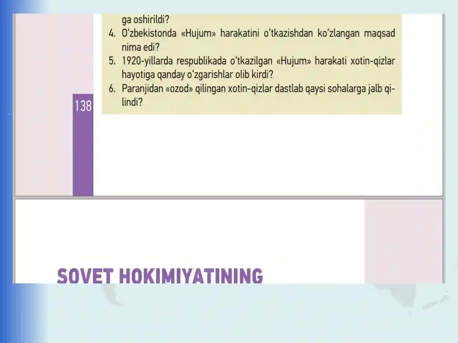 10-sinf O’zbekiston tarixi darsligi 2