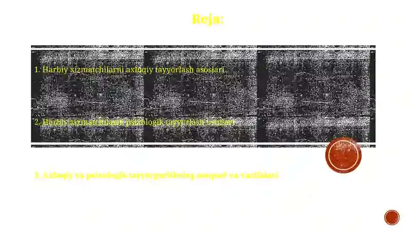 XARBIY XIZMATCHILARNING AXLOQIY RUHIY TAYYORGARLIGI 2