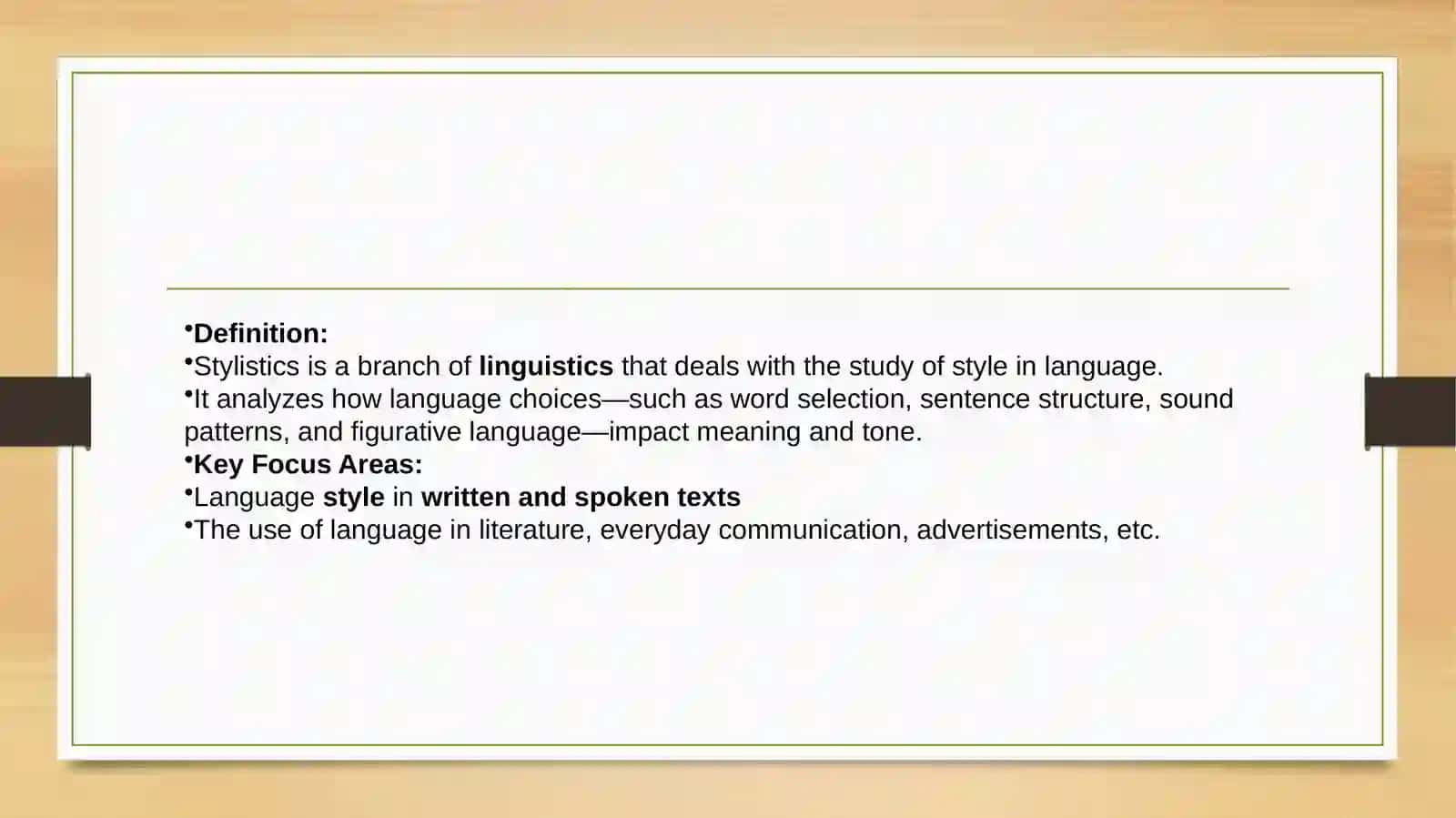 Introduction to Stylistics 2