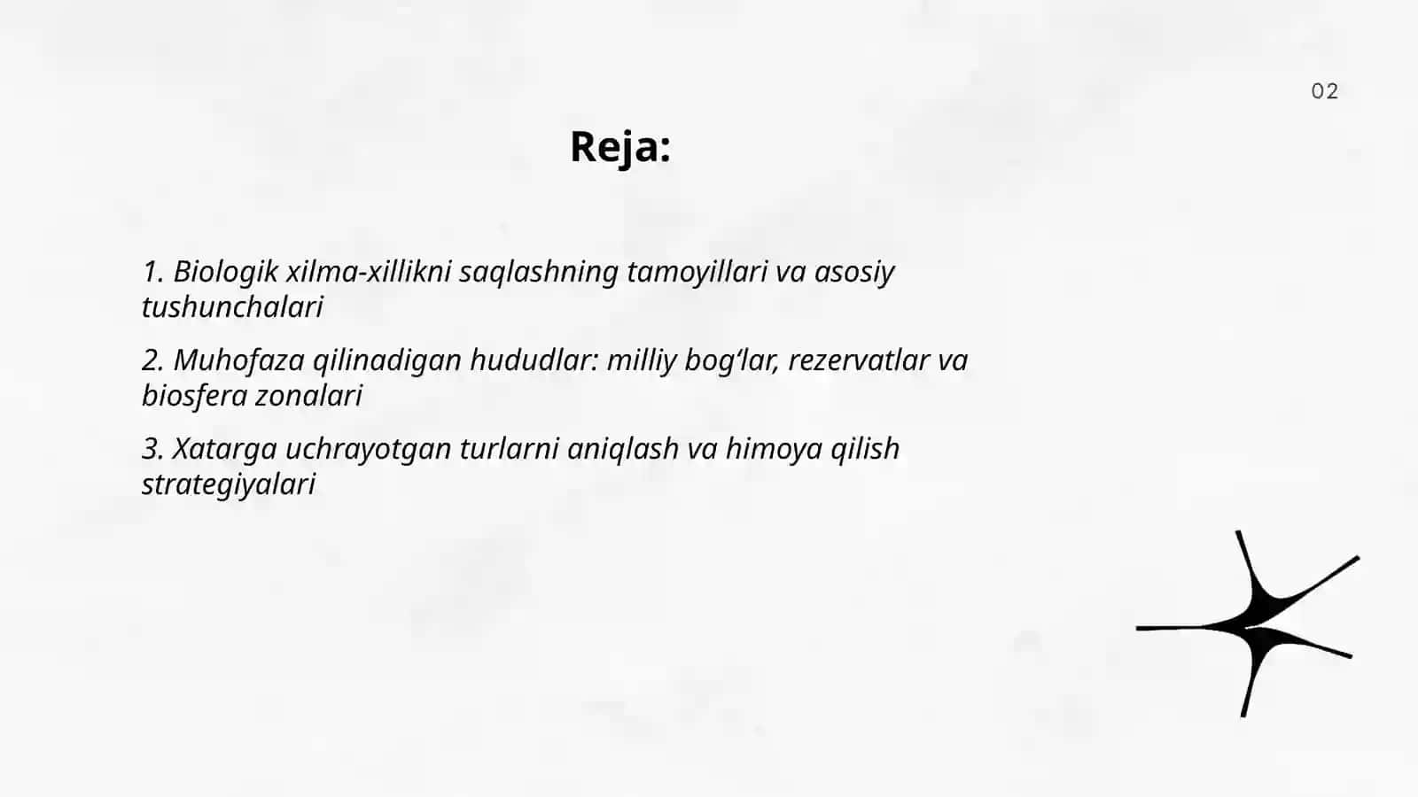 Biologik xilma xillikni saqlash 2