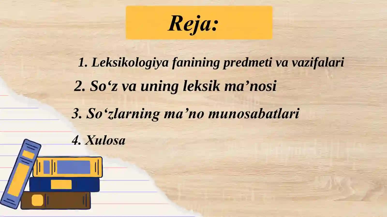 LEKSIKOLOGIYA HAQIDA MA'LUMOT 2