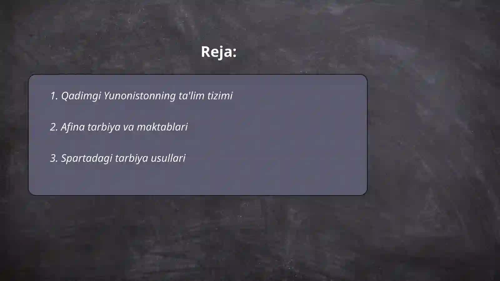 Qadimgi Yunoniston va Rim davlatlarida tarbiya va maktab 2