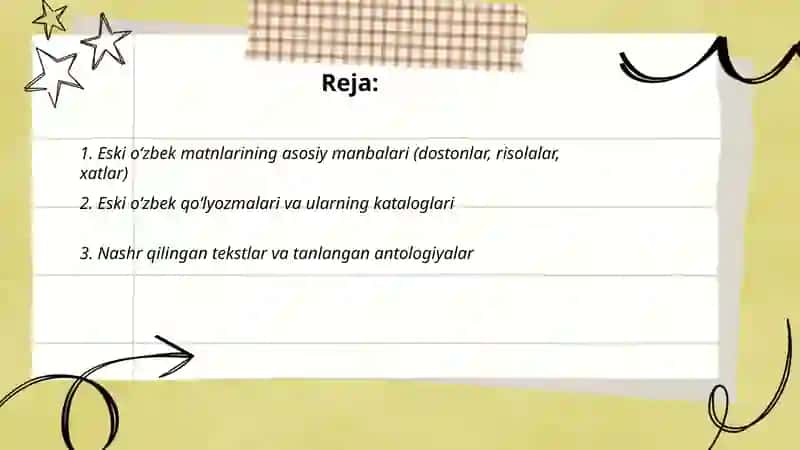 Eski oʻzbek tilining grammatik qurilishiga doir manbalar 2