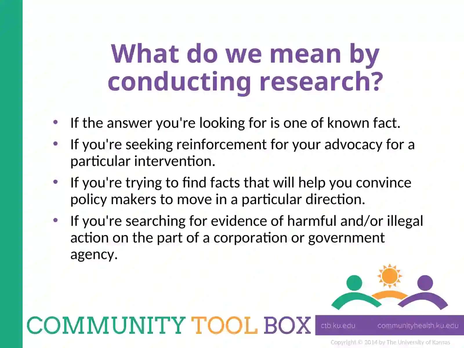How to Conduct Research: An Overview 2