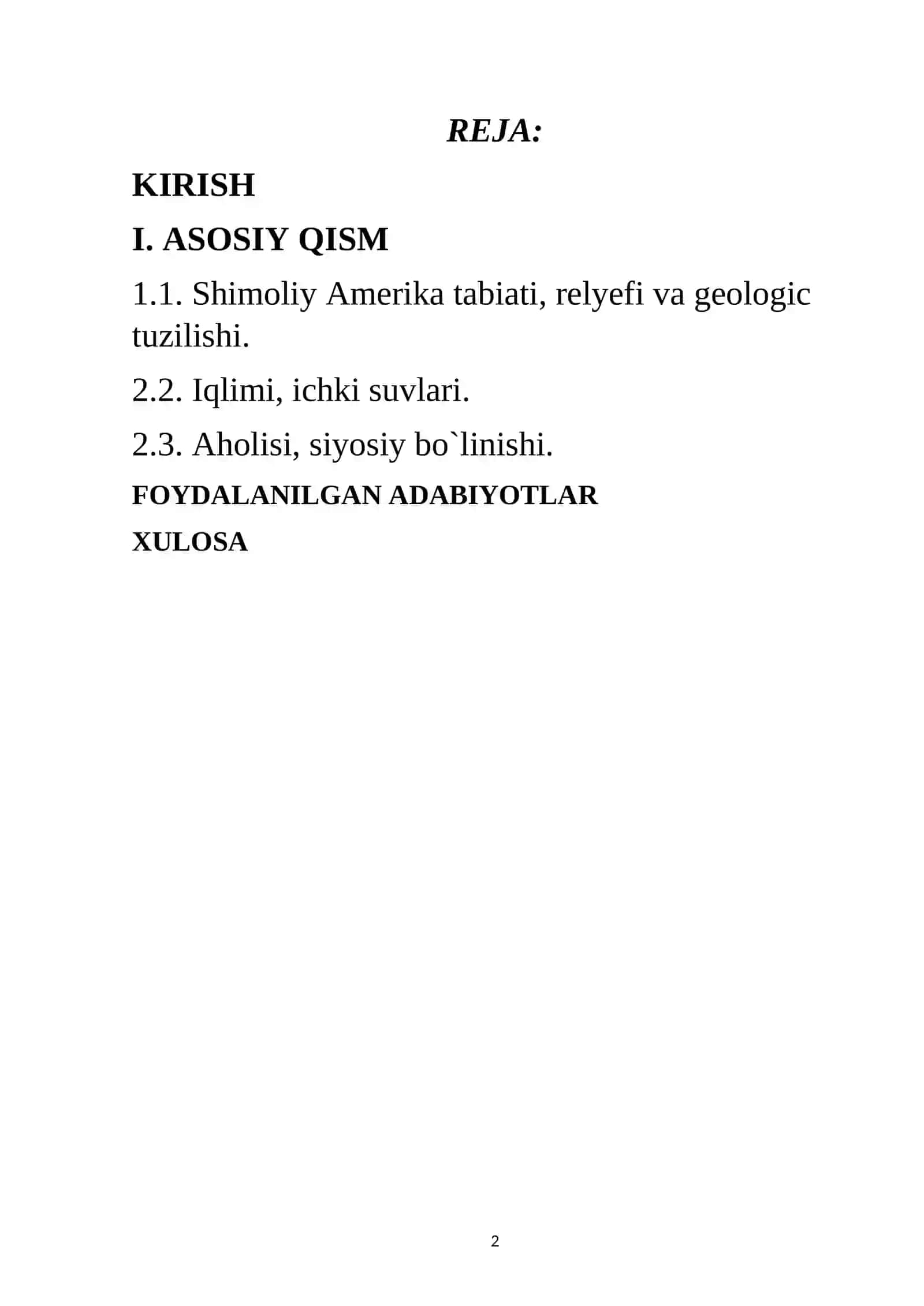 Jahon iqtisodiy geografiyasi 2