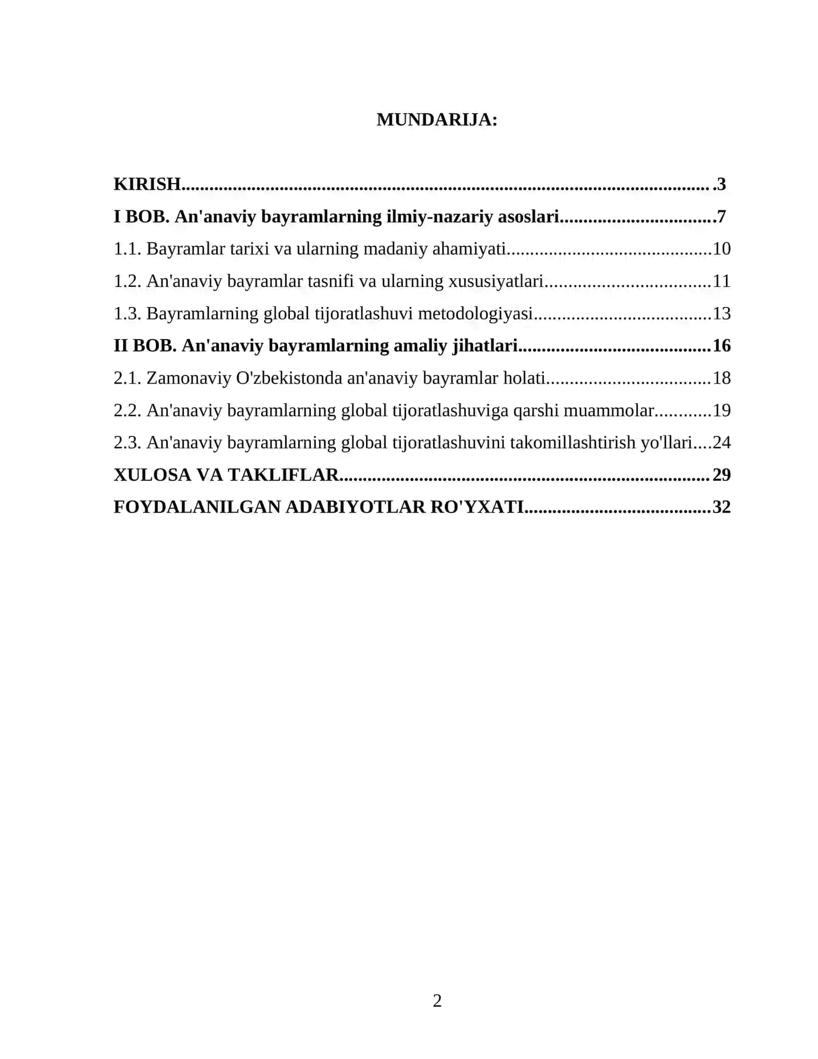 An'anaviy bayramlar va ularning global tijoratlashuvi 2