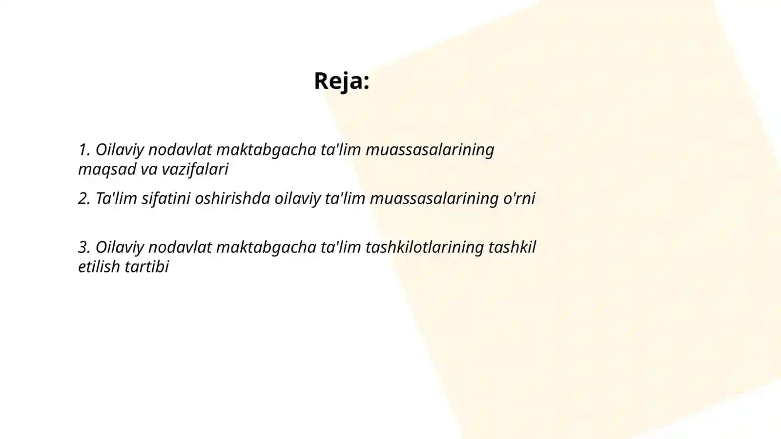 Oilaviy nodavlat maktabgacha ta'lim tashkilotlari 2