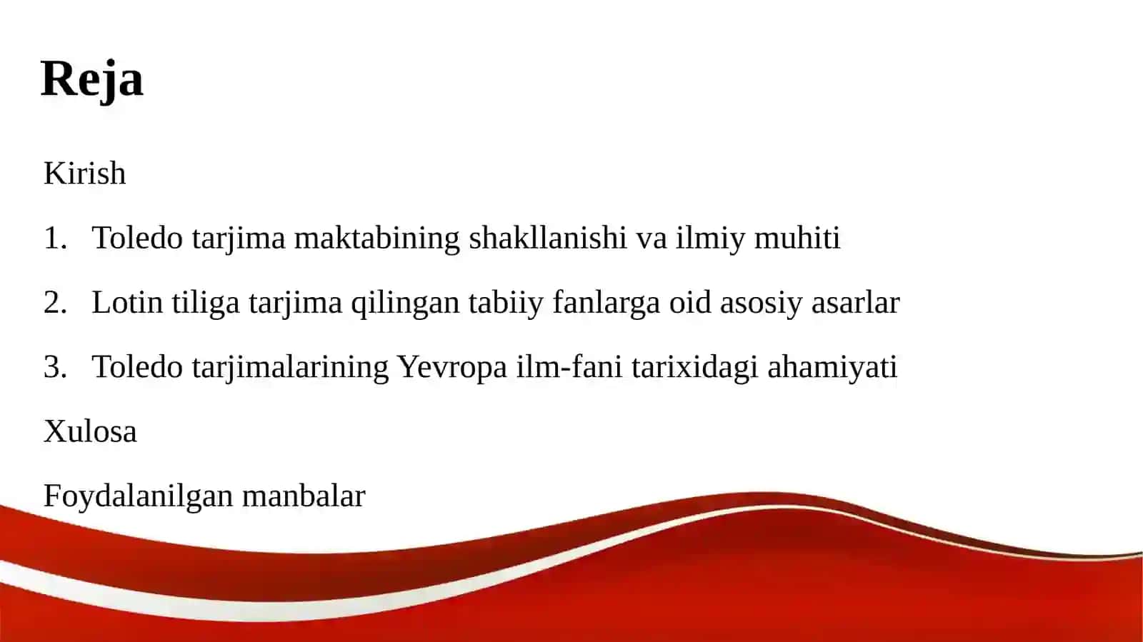 Toledo maktabida lotin tiliga tarjima qilingan tabiiy fanlarga oid asarlar. 2