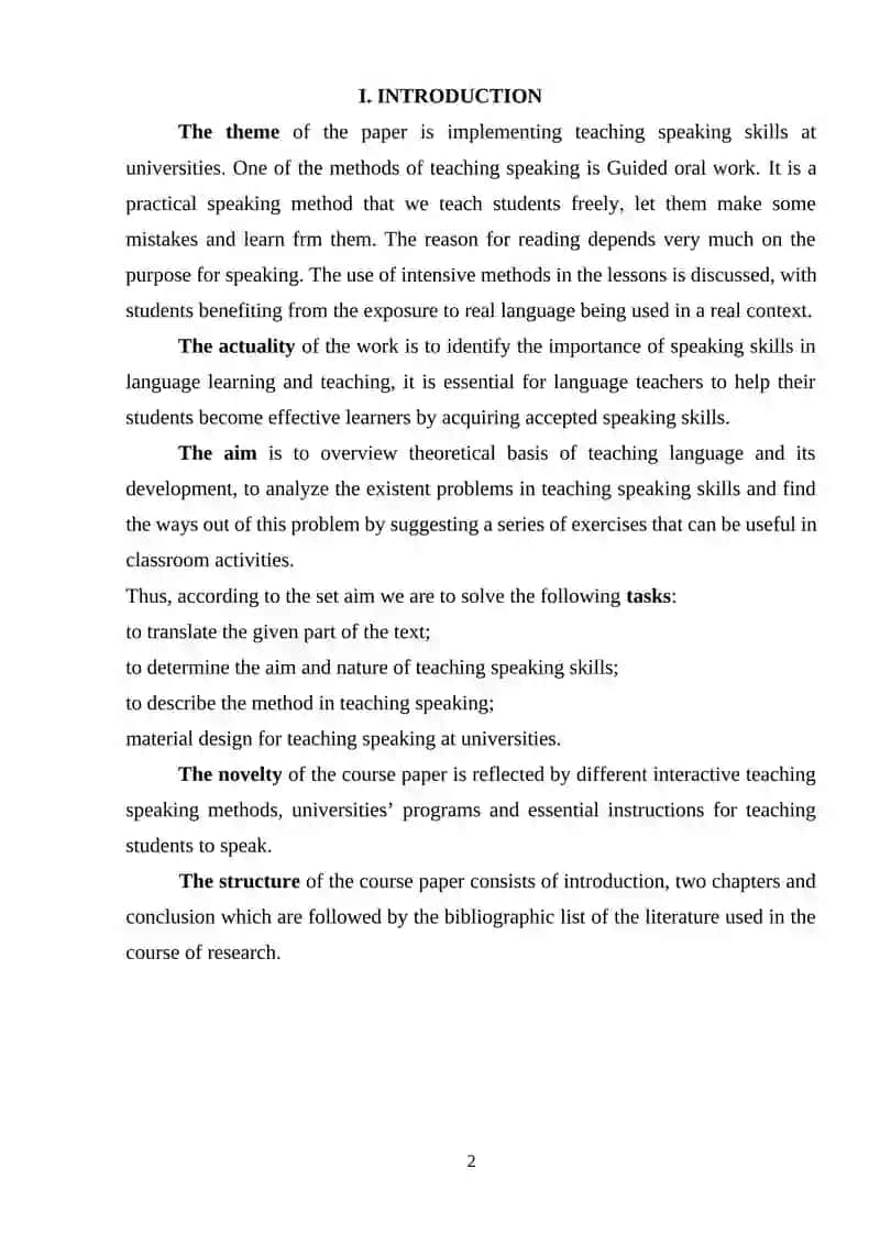 Implementing teaching speaking skills at universities 2