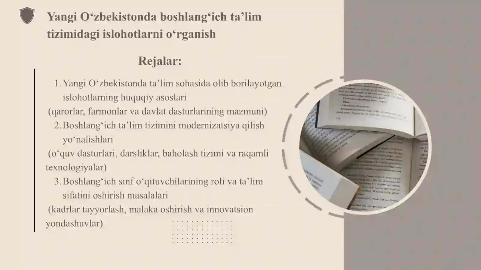 BOSHLANGʻICH TA'LIM METODOLOGIYASI 2