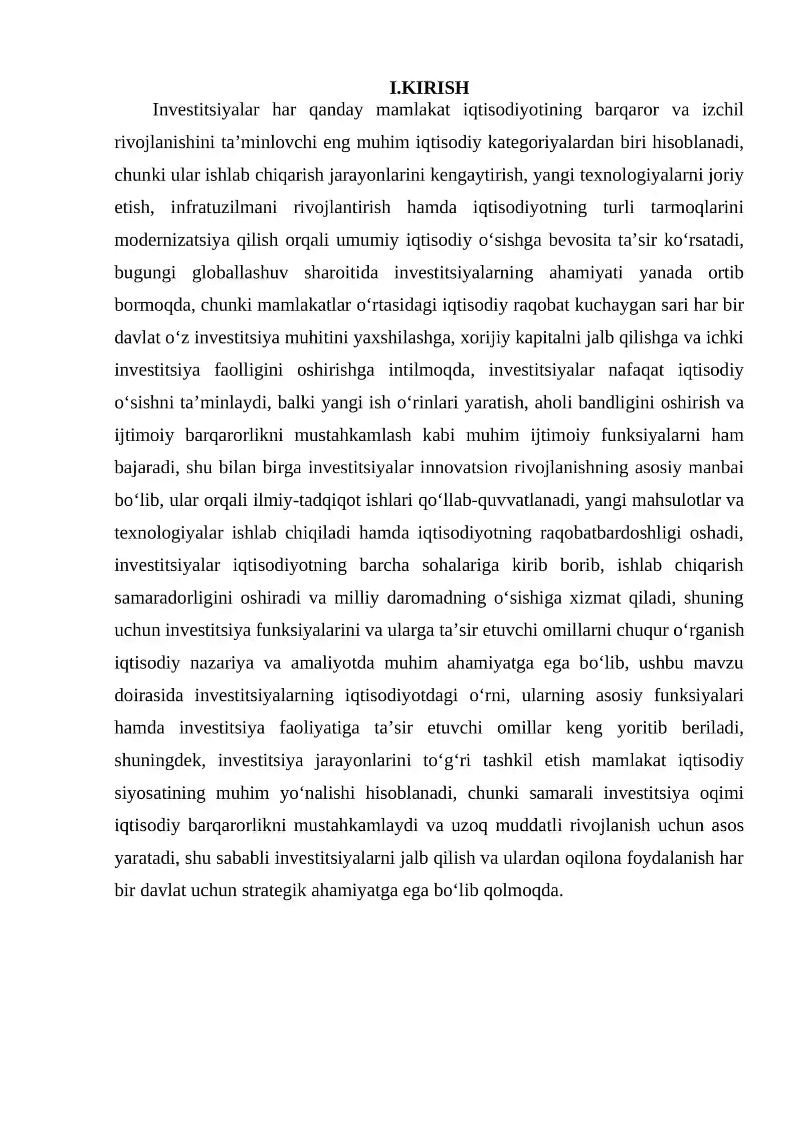 MAKROIQTISODIYOT Investitsiyalar tushunchasi 2
