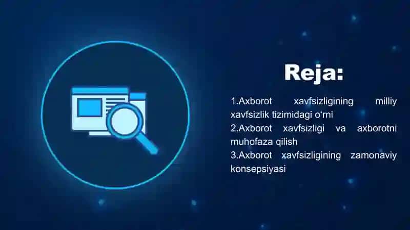 Elektron hujjatlarda axborot xavfsizligi 2