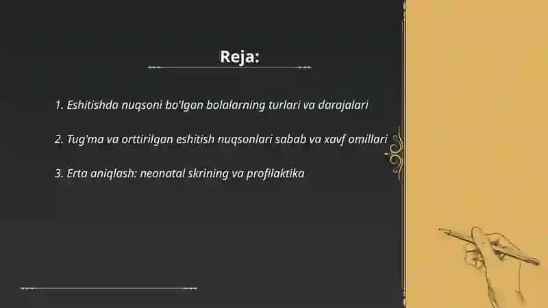 Eshitishda nuqsoni bo'lgan bolalar 2