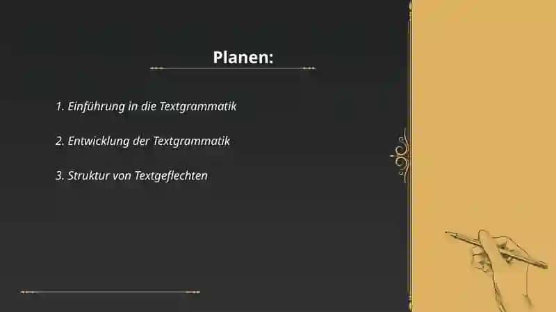 Einführung in die Textgrammatik 2