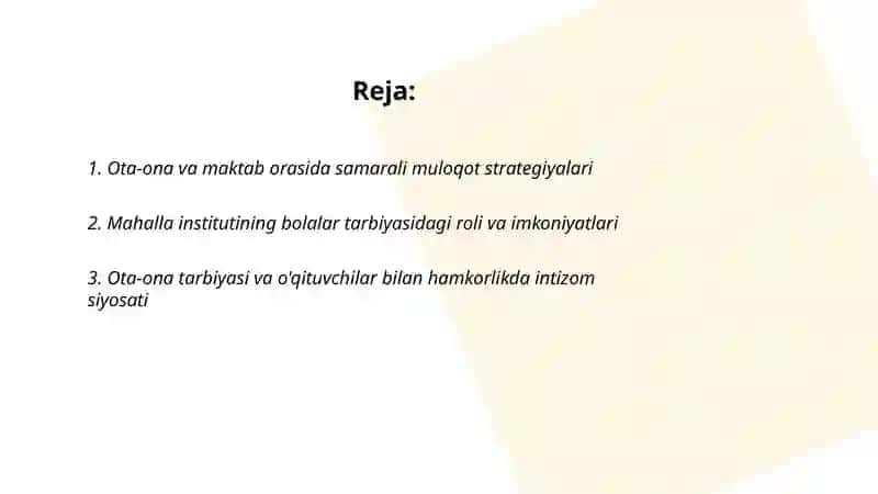 Bola tarbiyasida oila, mahalla va maktab hamkorligi 2