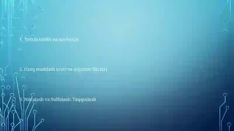 Nitrolash va Sulfolash 2