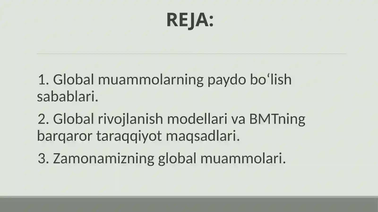 GLOBALLASHUV VA BARQAROR TARAQQIYOT FALSAFASI 2