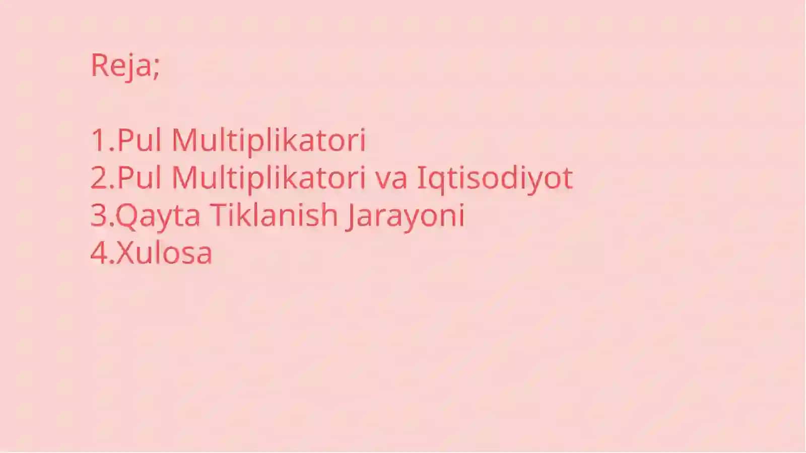 Pul Multiplikatori va Buyuk Depressiya 2