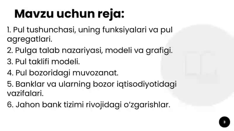 Pul.Pul Bozorida Muvozanat 2