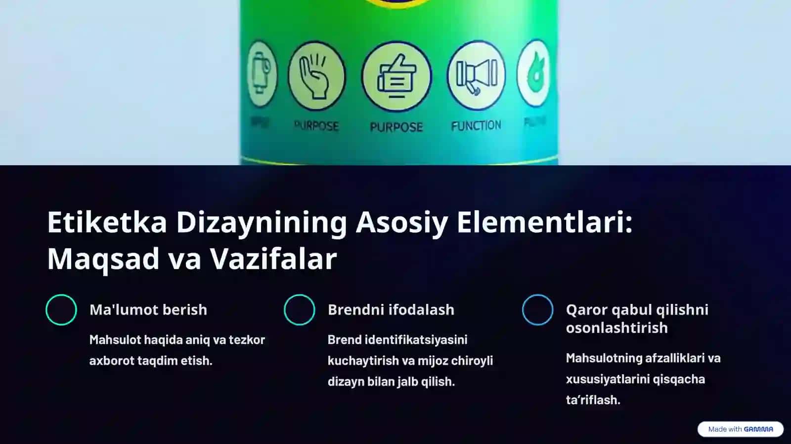 Mahsulot Etiketkasining Dizayn Tahlili (Eco-Label, QR, 3D) 2