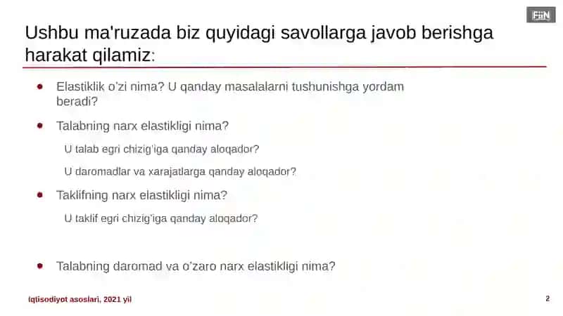 Elastiklik va uning qo‘llanilishi 2