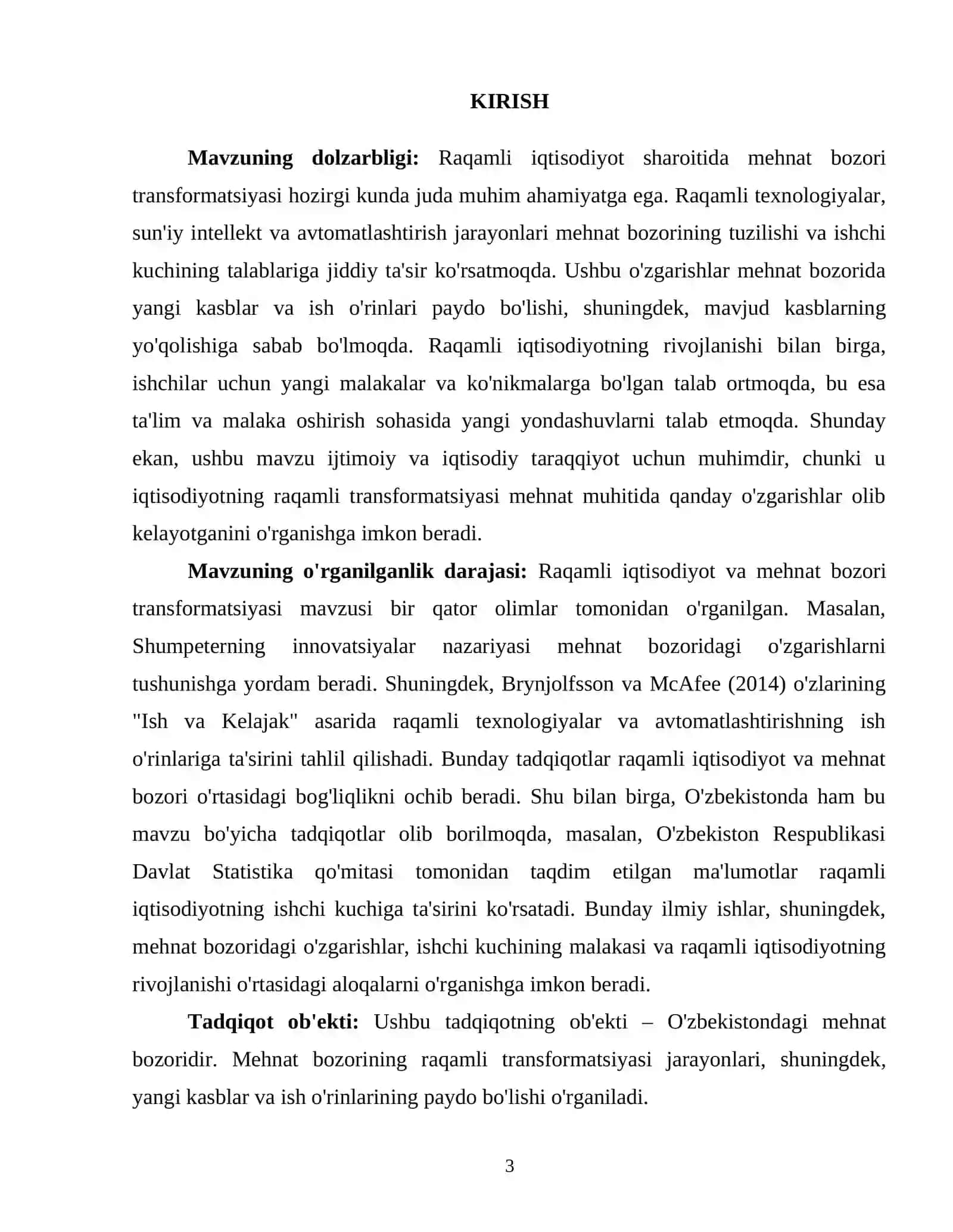 RAQAMLI IQTISODIYOT VA MEHNAT BOZORI 2