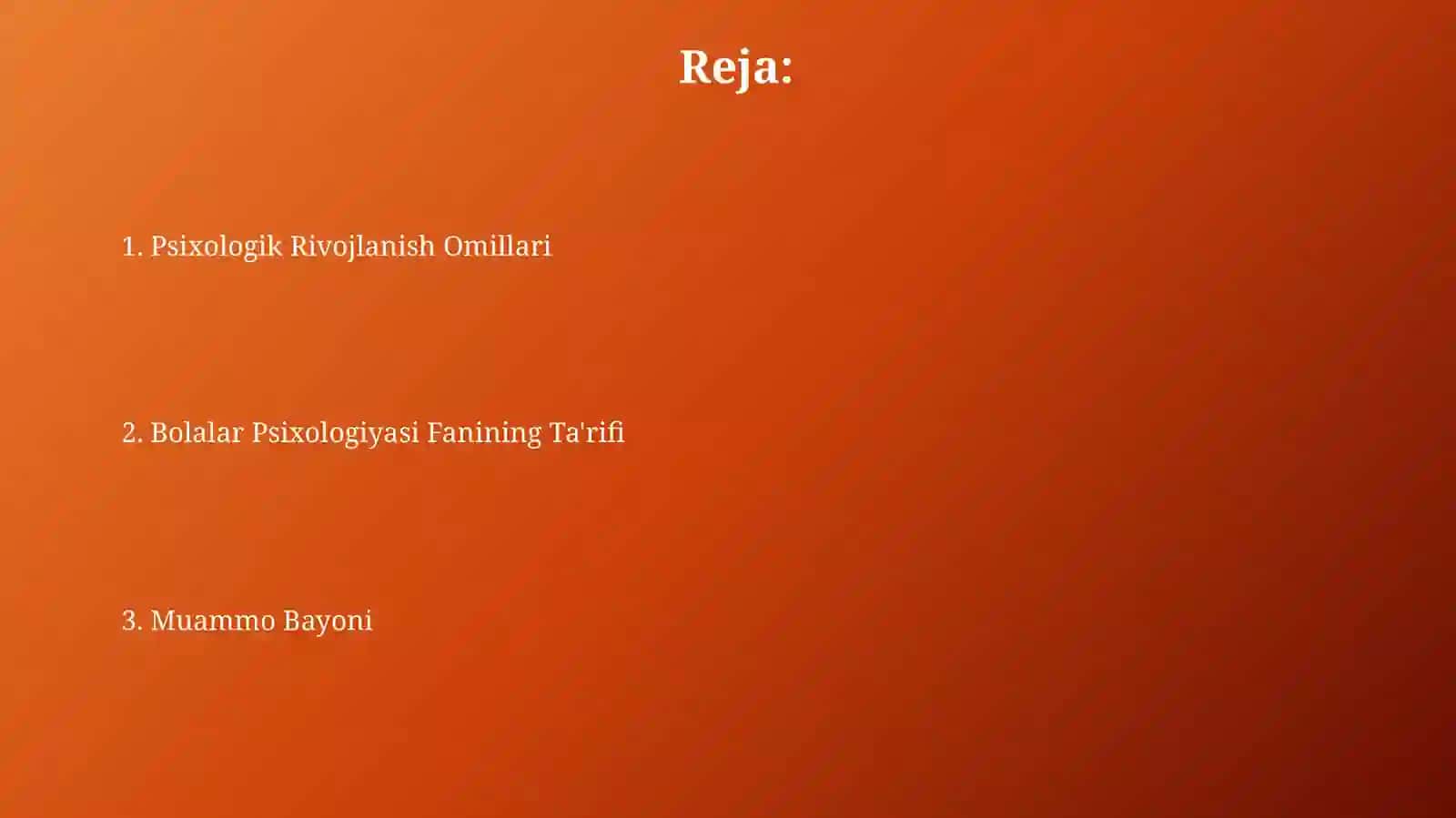 Bolalar Psixologiyasi va Pedagogika O'rtasidagi Bog'liqlik 2