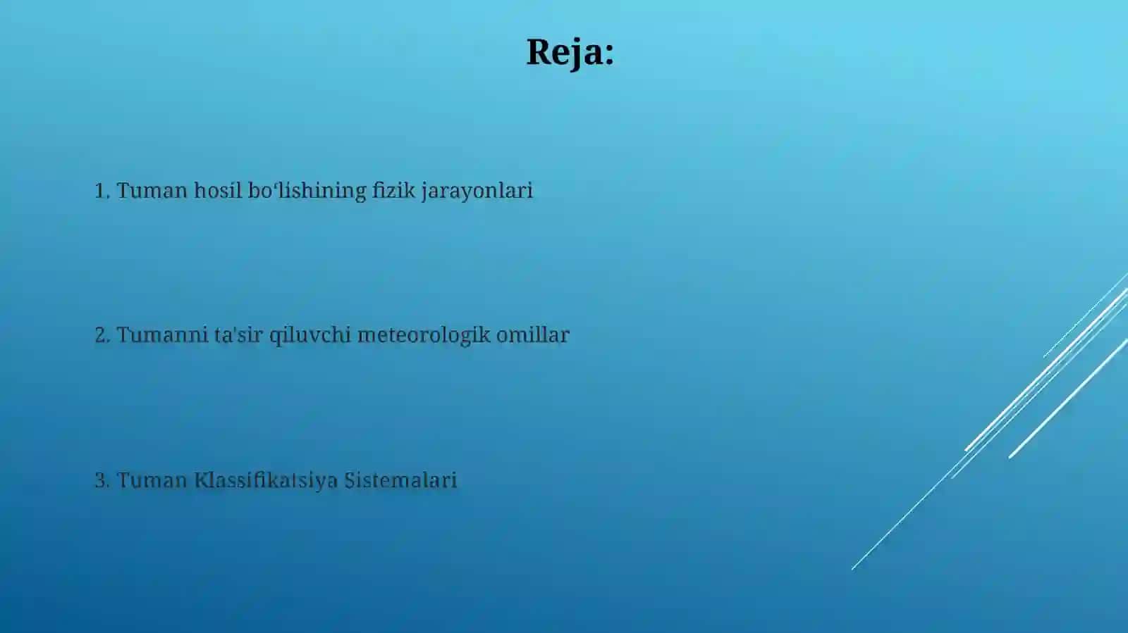 Tumanlarshakllanishiningfizikmeterologiksharoitlariularningtasniflari 2