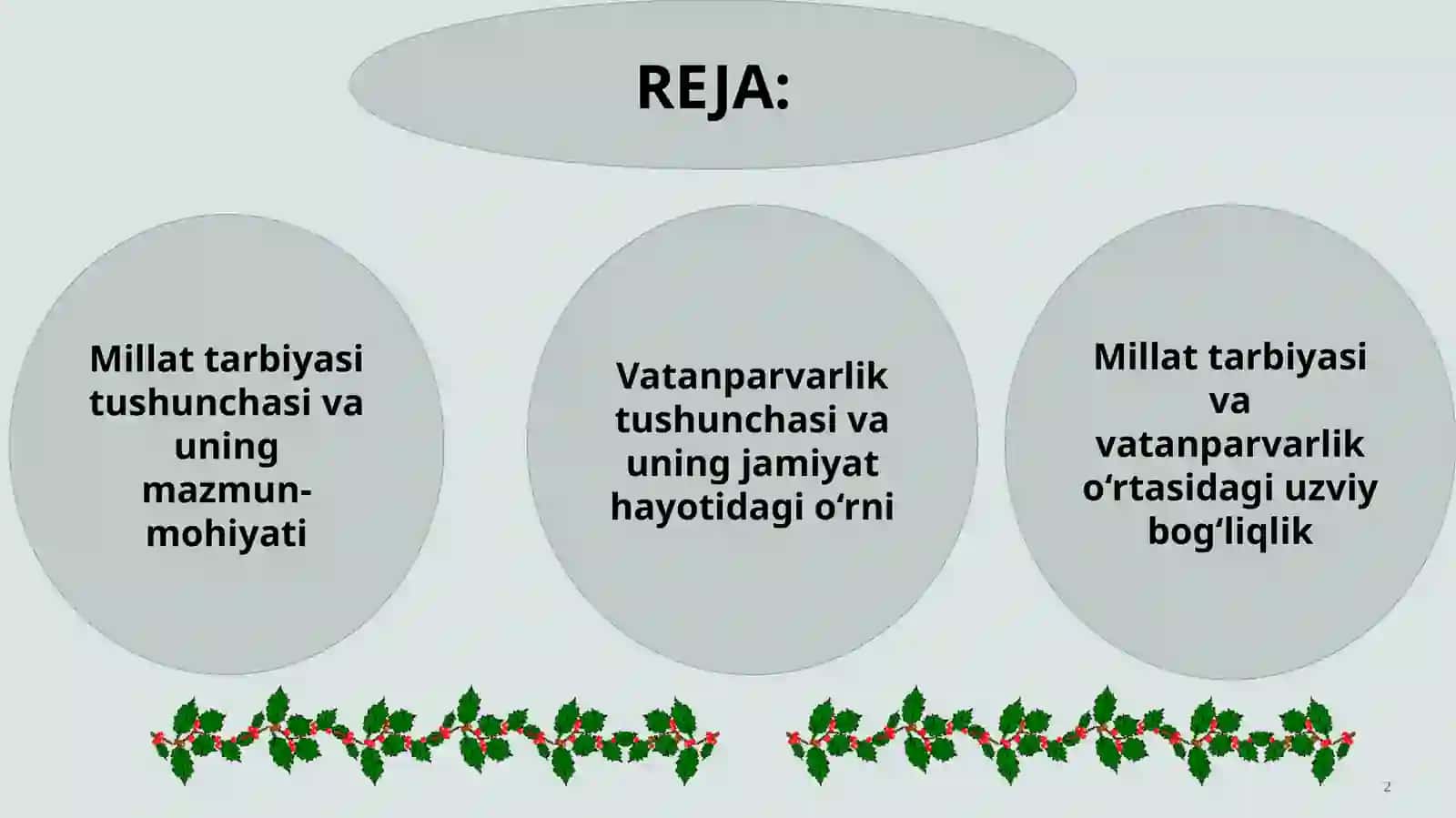 Millat tarbiyasi vatanparvarlikni mustahkamlashning muhim sharti va vositasi 2